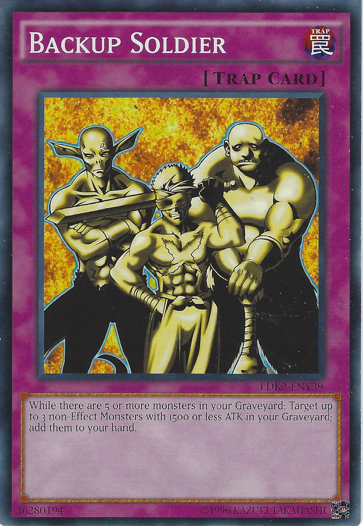 Backup Soldier — Legendary Decks II - Unlimited — Yu-Gi-Oh!