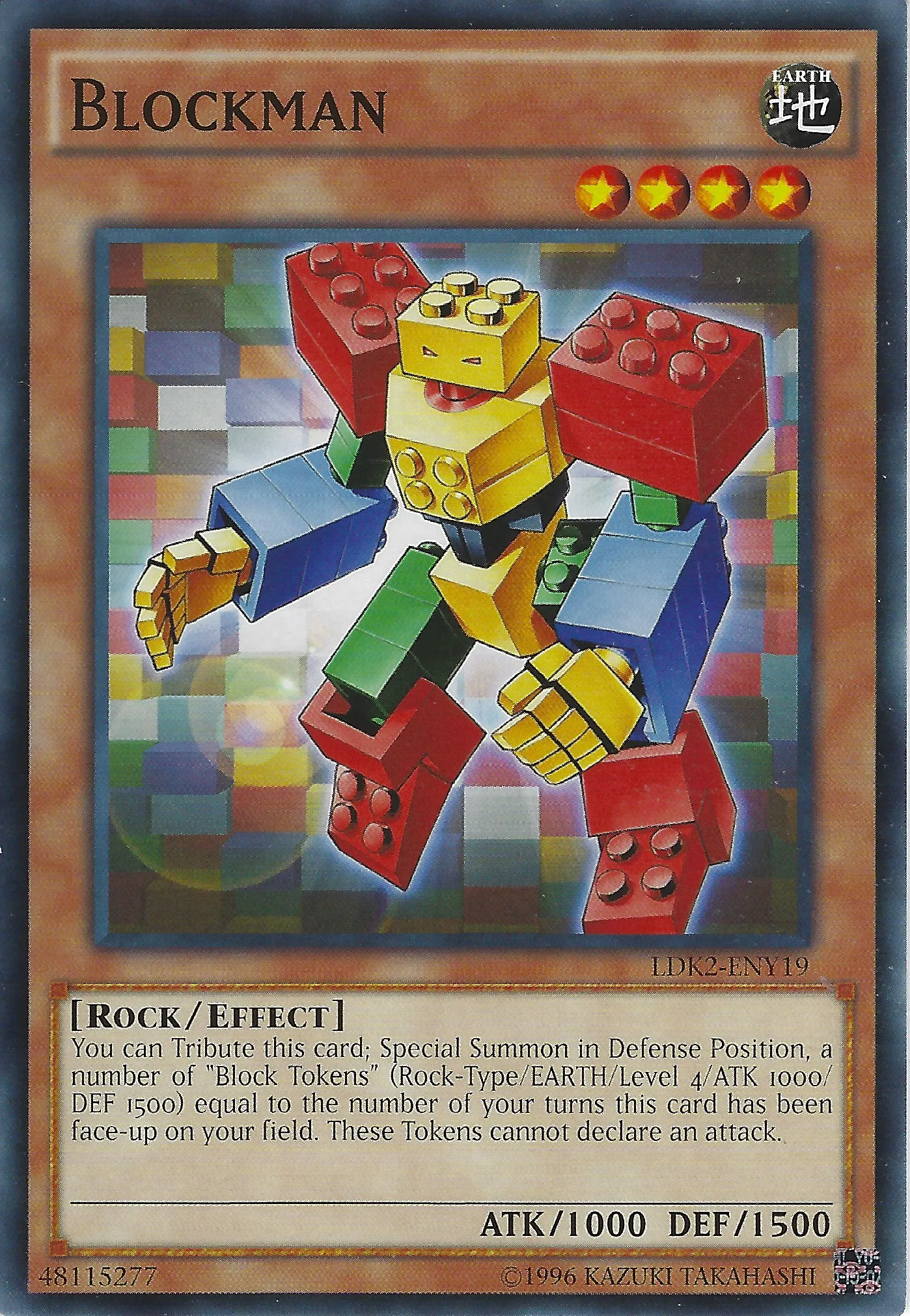 Blockman — Legendary Decks II - Unlimited — Yu-Gi-Oh!