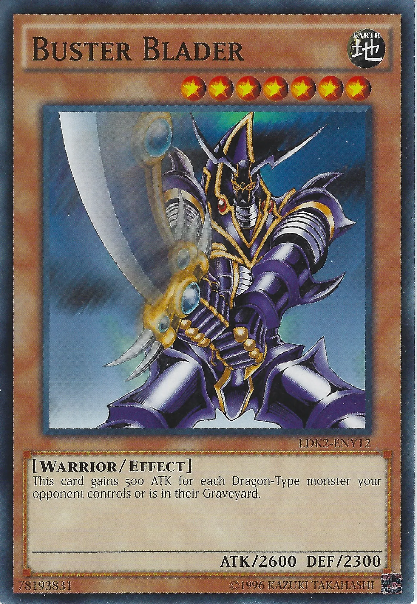 Buster Blader — Legendary Decks II - Unlimited — Yu-Gi-Oh!