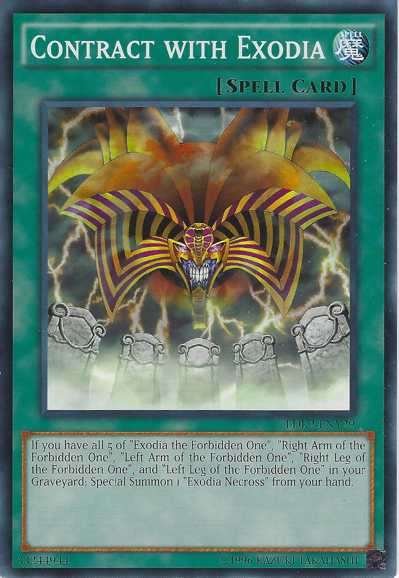Contract with Exodia — Legendary Decks II - Unlimited — Yu-Gi-Oh!