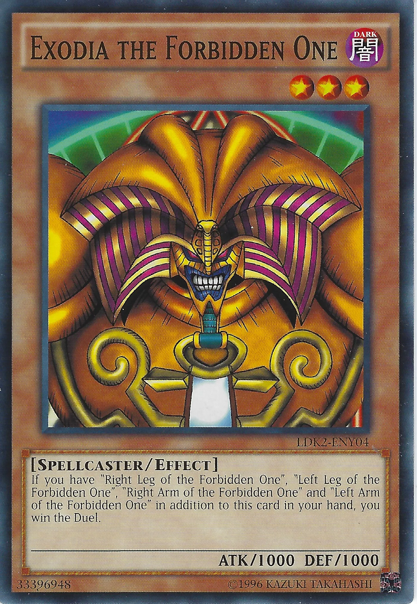 Éxodia l'Interdit — Legendary Decks II - Unlimited — Yu-Gi-Oh!