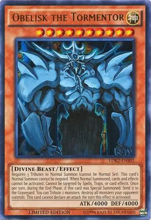Obelisk the Tormentor — Legendary Decks II — Yu-Gi-Oh!