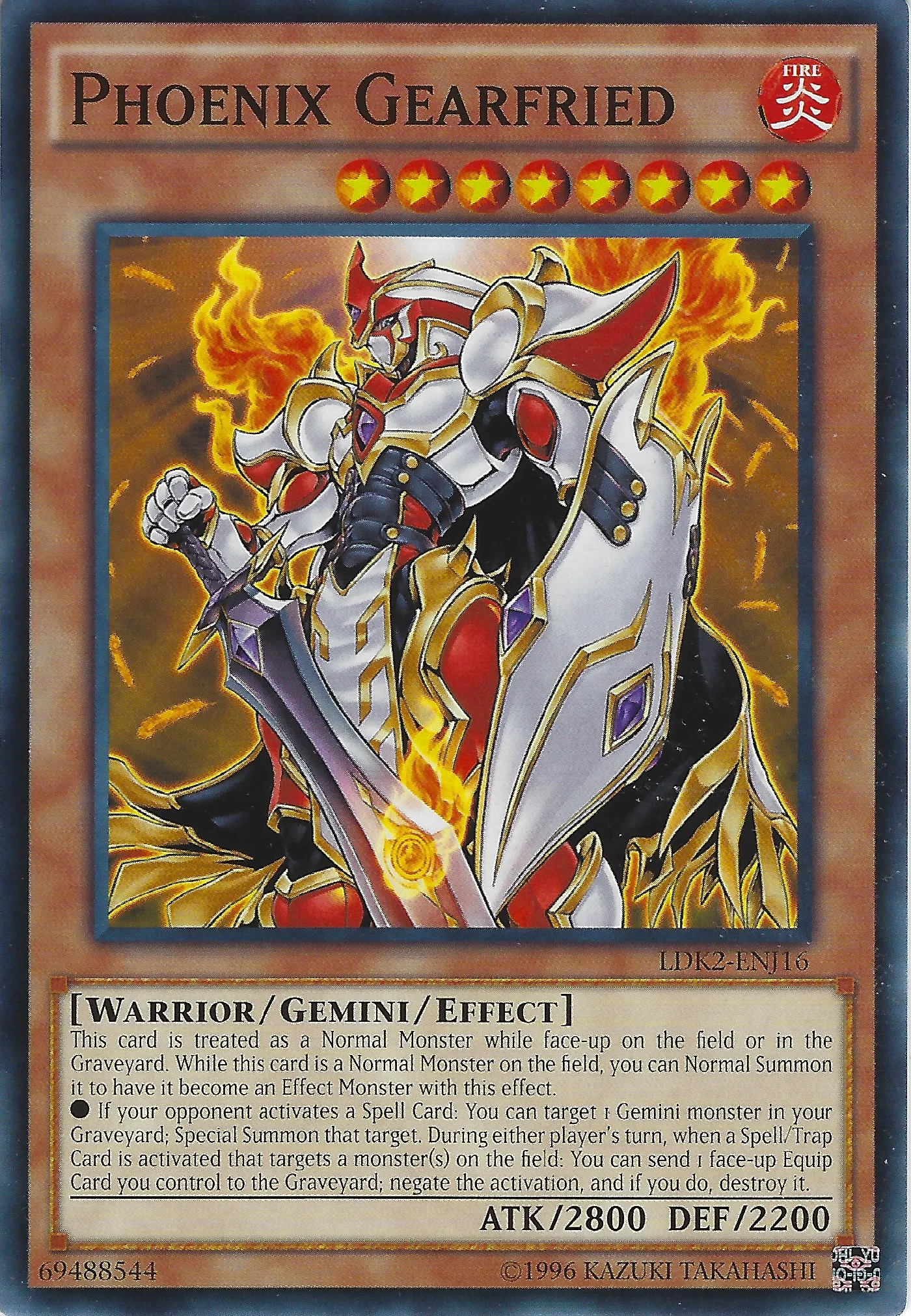 Gearfried Phénix — Legendary Decks II - Unlimited — Yu-Gi-Oh!