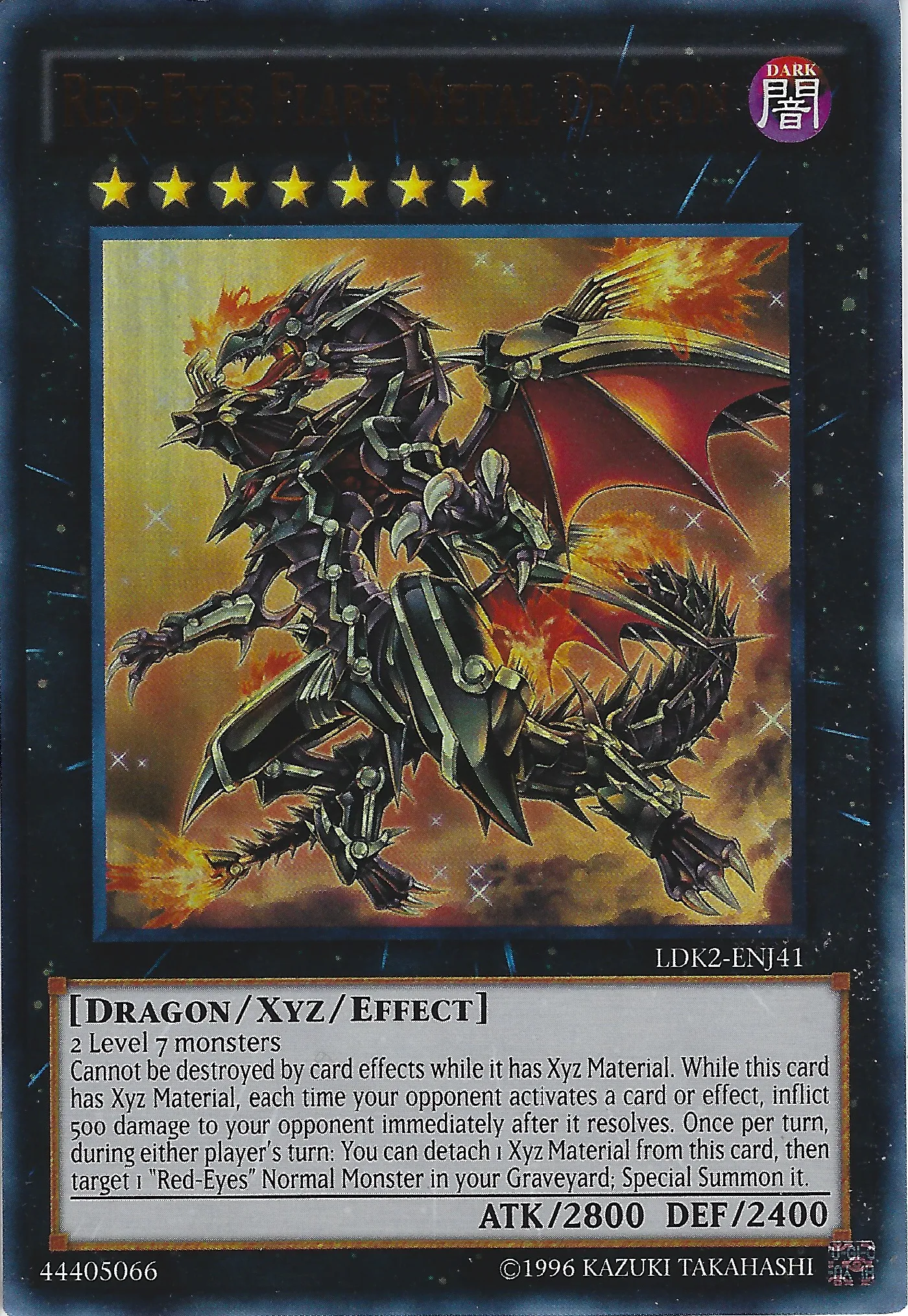 Dragon de Métal Flamboyant aux Yeux Rouges — Legendary Decks II - Unlimited — Yu-Gi-Oh!