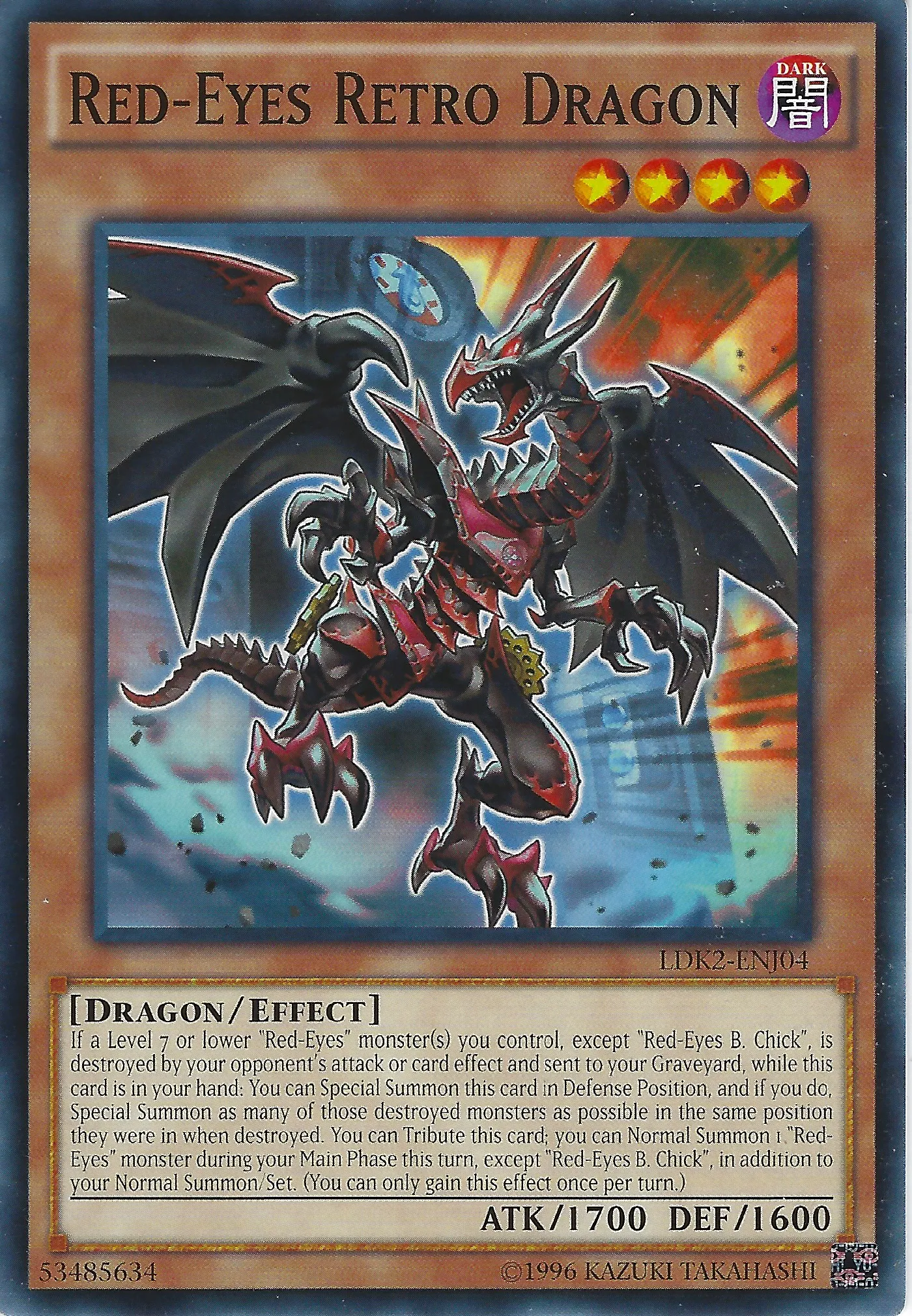 Red-Eyes Retro Dragon — Legendary Decks II - Unlimited — Yu-Gi-Oh!