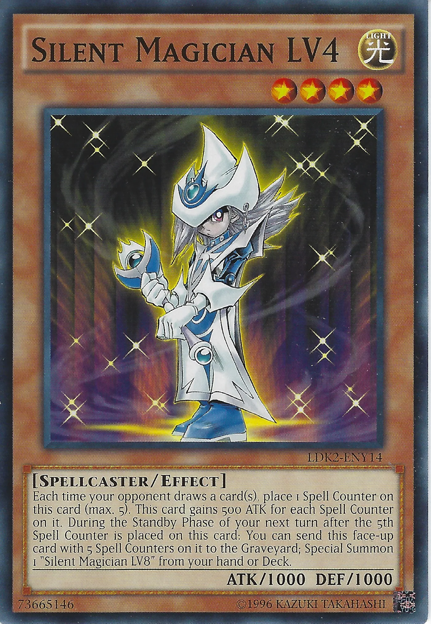 Magicien Silencieux LV4 — Legendary Decks II - Unlimited — Yu-Gi-Oh!