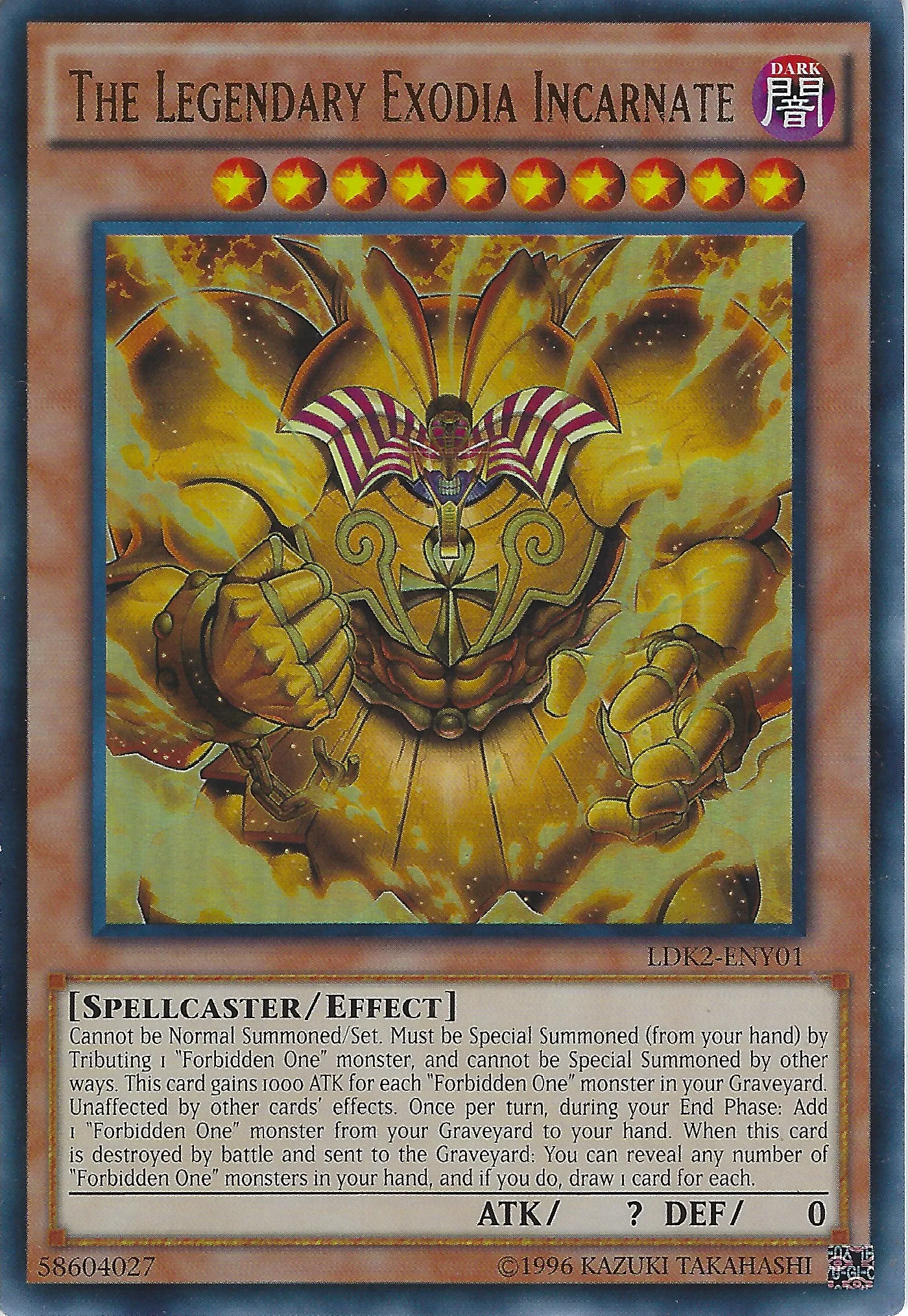 L'Incarné du Légendaire Éxodia — Legendary Decks II - Unlimited — Yu-Gi-Oh!