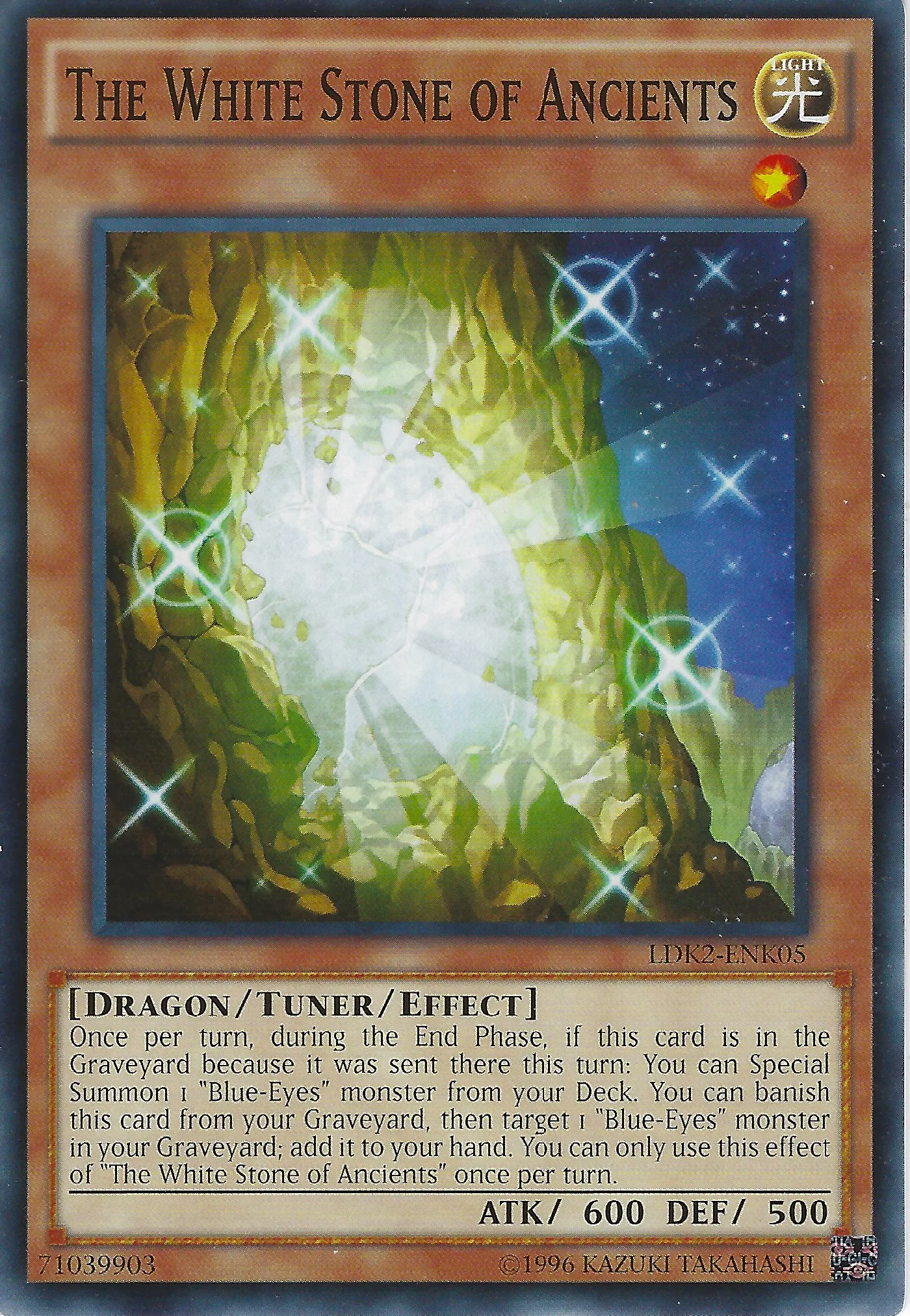 Pierre Blanche Ancienne — Legendary Decks II - Unlimited — Yu-Gi-Oh!