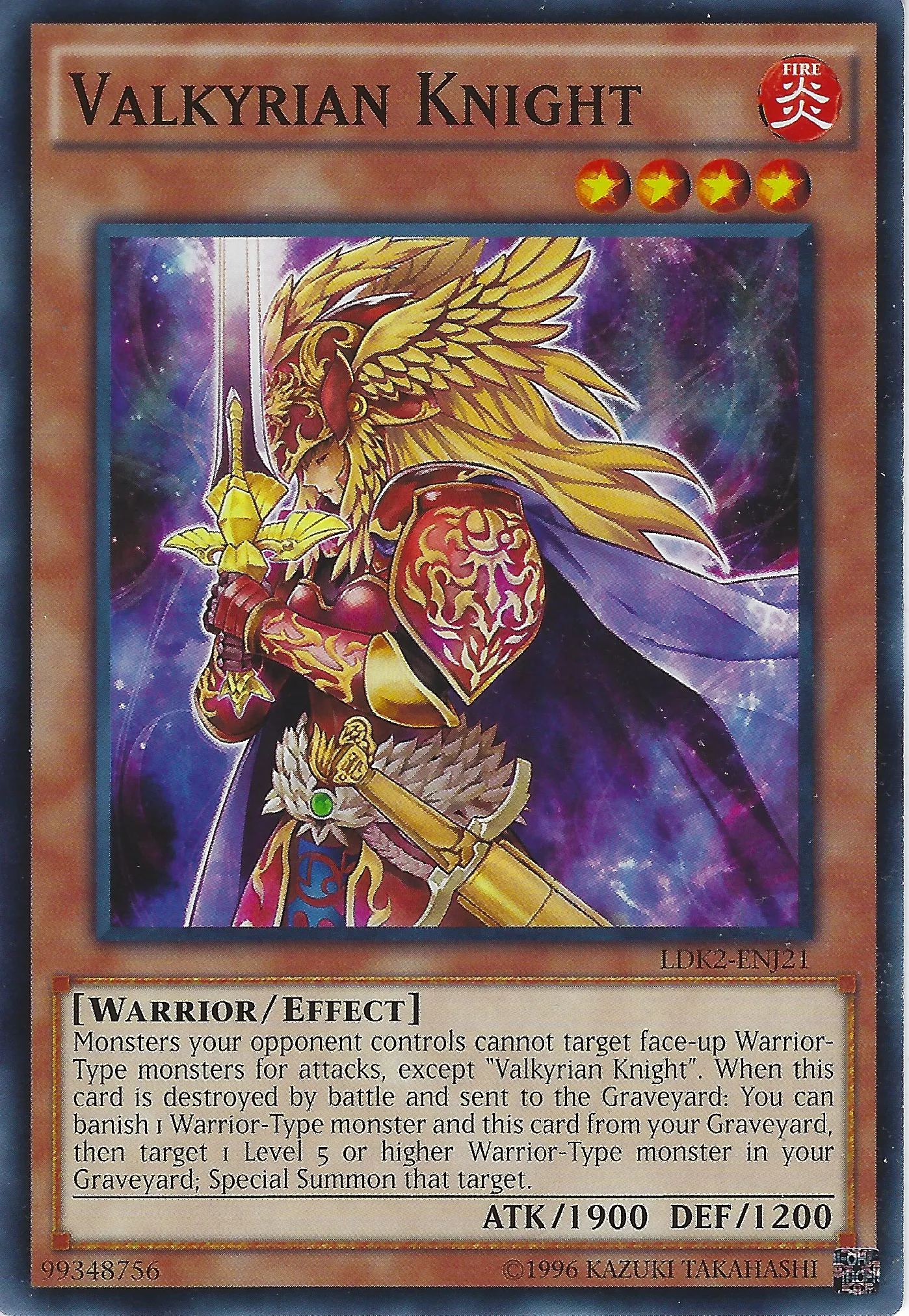 Chevalier Valkyrie — Legendary Decks II - Unlimited — Yu-Gi-Oh!
