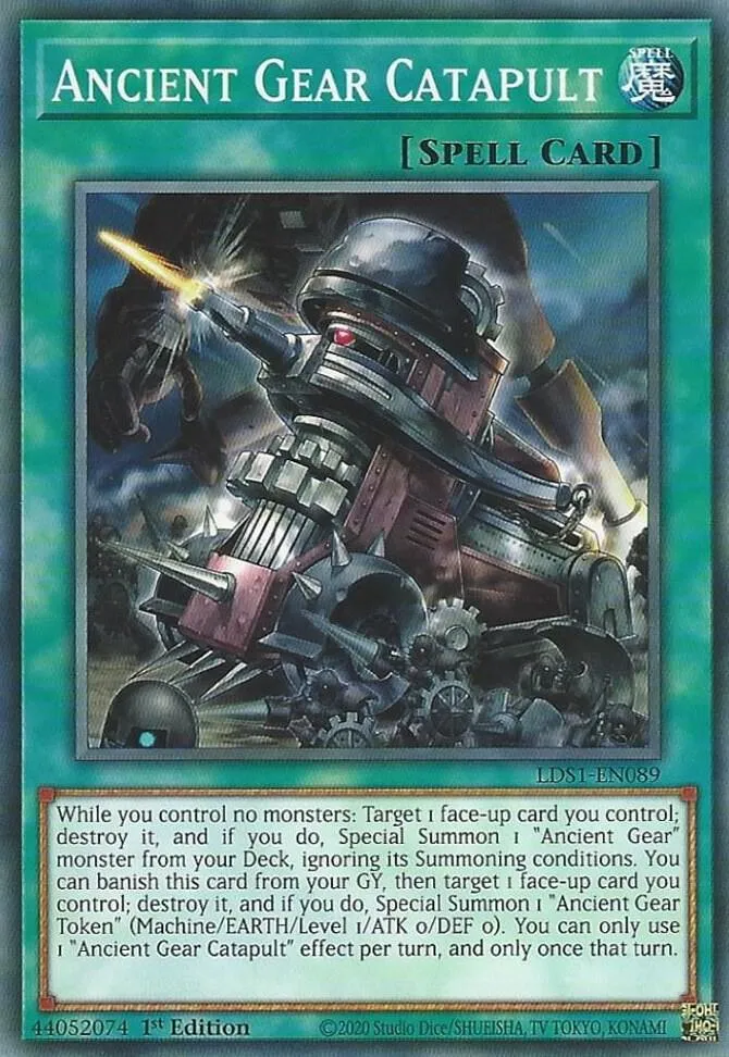 Ancient Gear Catapult — Legendary Duelists: Season 1 — Yu-Gi-Oh!