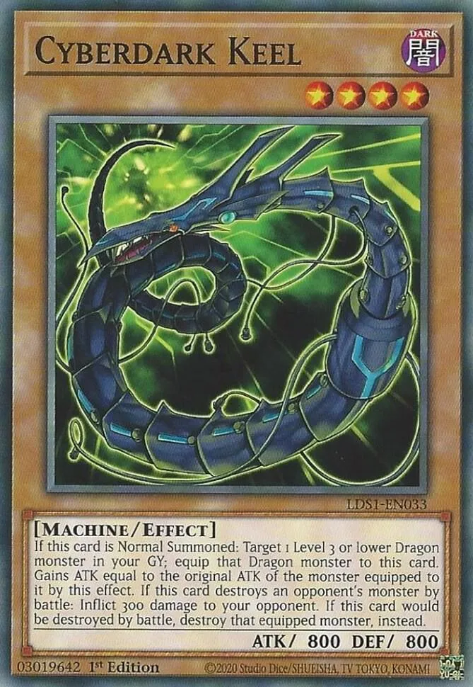 Cyberdark Keel — Legendary Duelists: Season 1 — Yu-Gi-Oh!