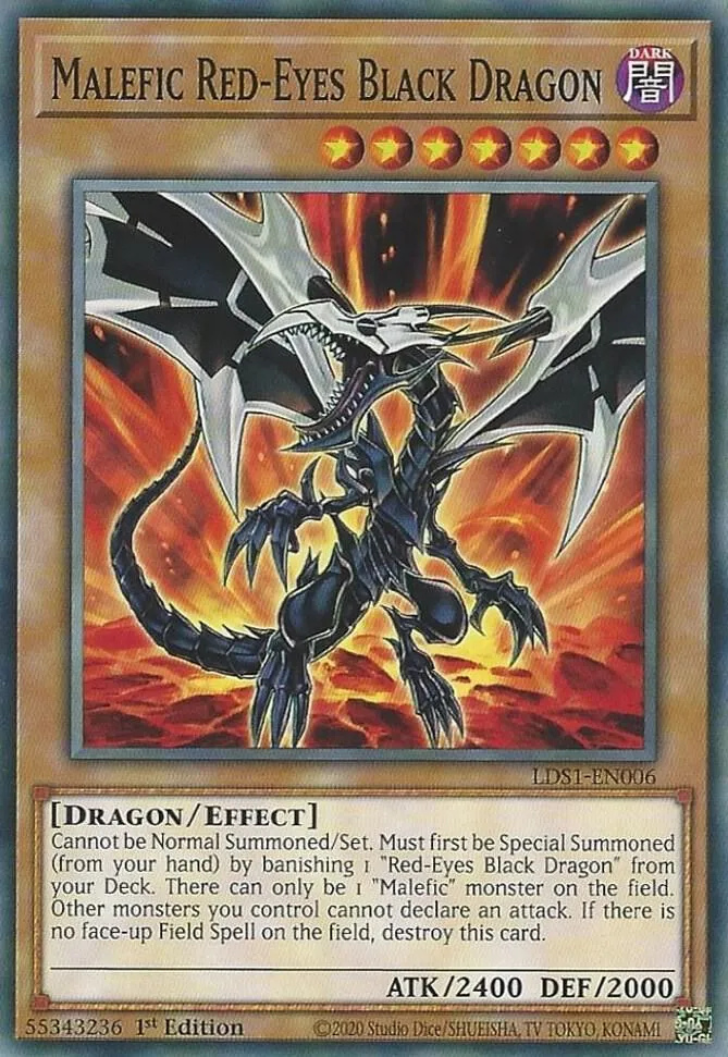 Malefic Red-Eyes Black Dragon — Legendary Duelists: Season 1 — Yu-Gi-Oh!