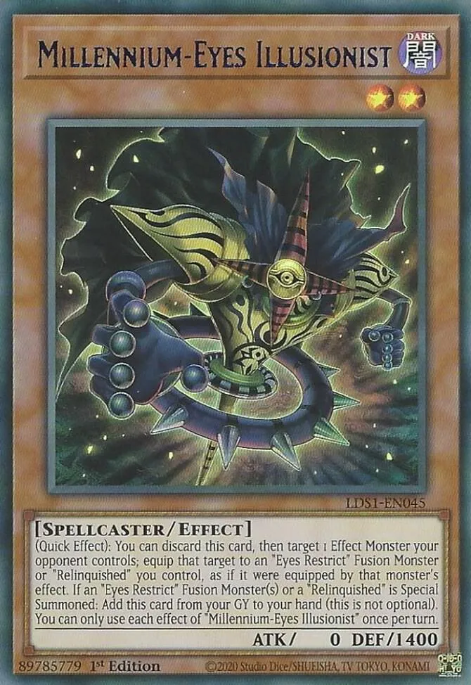 Millennium-Eyes Illusionist — Legendary Duelists: Season 1 — Yu-Gi-Oh!