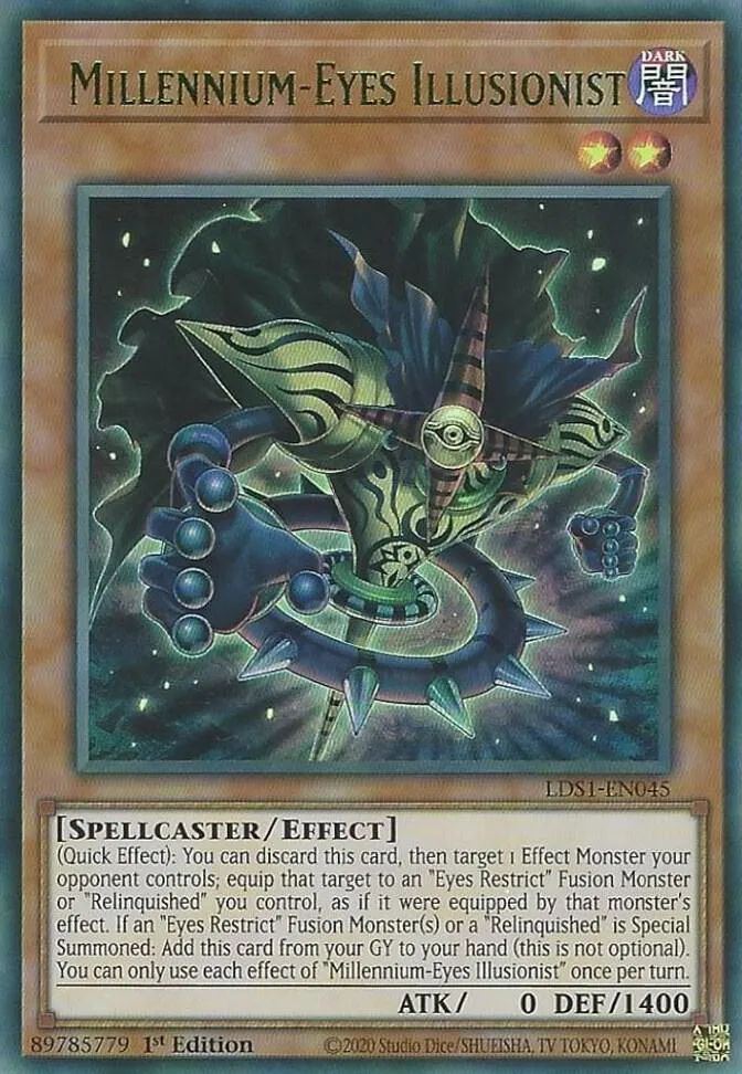 Millennium-Eyes Illusionist — Legendary Duelists: Season 1 — Yu-Gi-Oh!