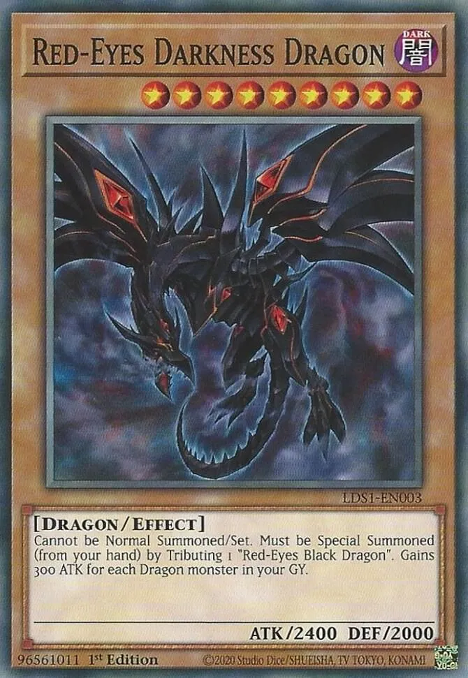 Red-Eyes Darkness Dragon — Legendary Duelists: Season 1 — Yu-Gi-Oh!
