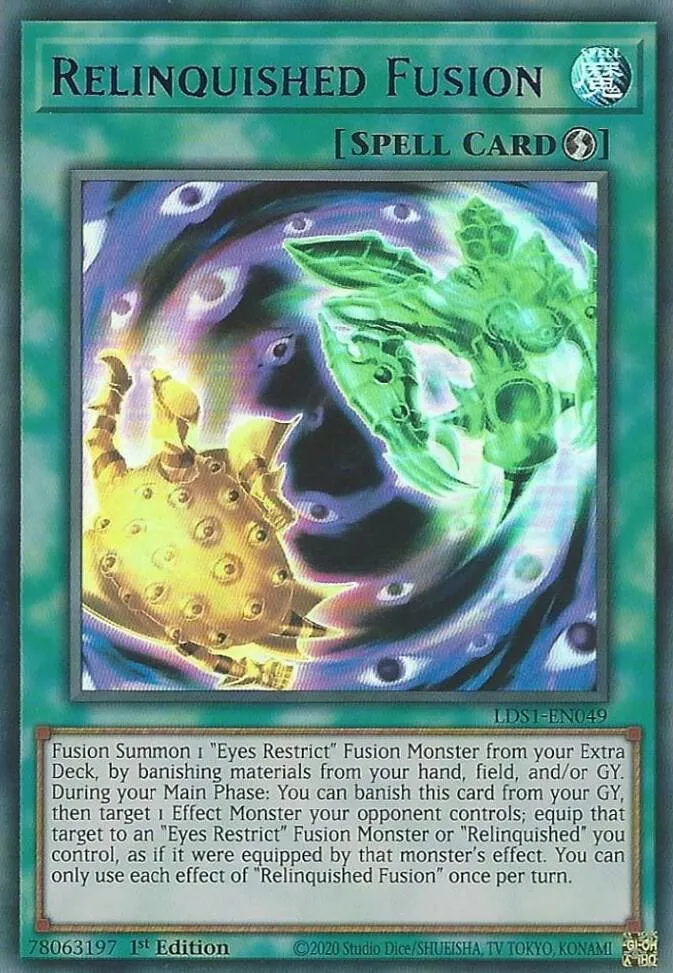 Relinquished Fusion — Legendary Duelists: Season 1 — Yu-Gi-Oh!