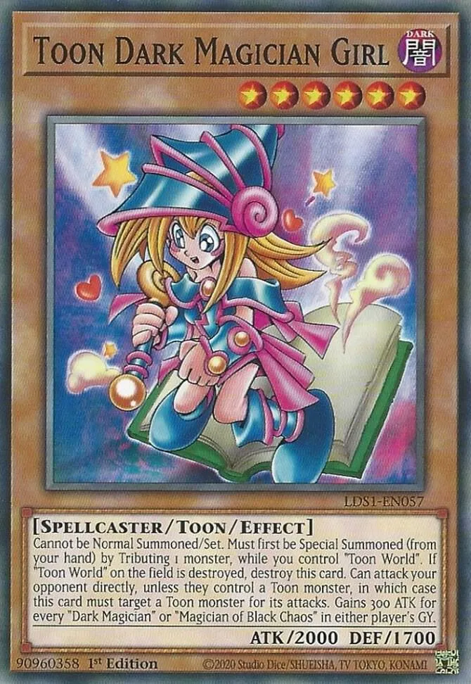 Toon Dark Magician Girl — Legendary Duelists: Season 1 — Yu-Gi-Oh!