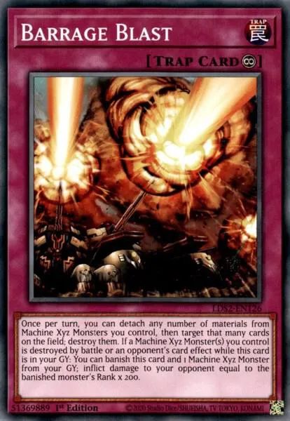 Tir de Barrage — Legendary Duelists: Season 2 — Yu-Gi-Oh!