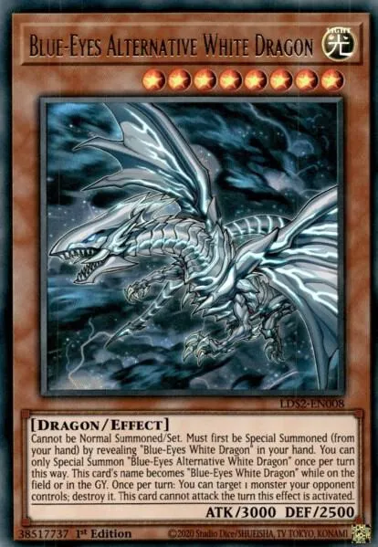 Blue-Eyes Alternative White Dragon — Legendary Duelists: Season 2 — Yu-Gi-Oh!
