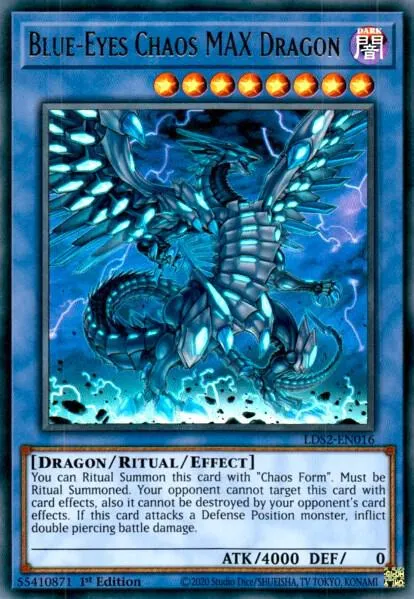 Blue-Eyes Chaos MAX Dragon — Legendary Duelists: Season 2 — Yu-Gi-Oh!