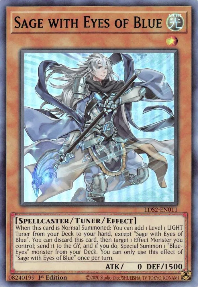 Sage with Eyes of Blue — Legendary Duelists: Season 2 — Yu-Gi-Oh!