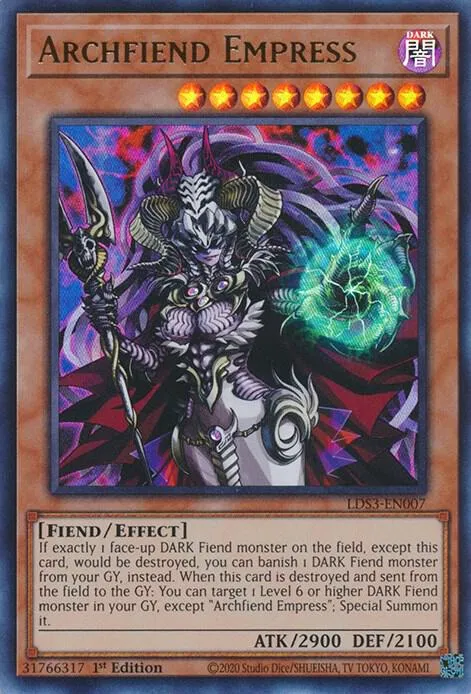 Archfiend Empress — Legendary Duelists: Season 3 — Yu-Gi-Oh!