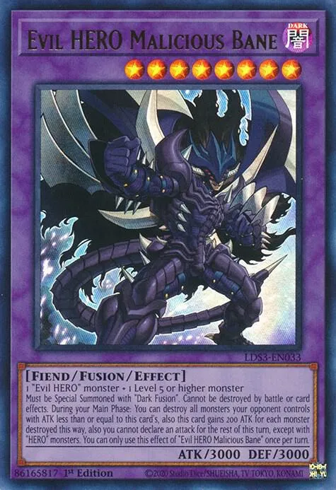 Fléau Malveillant, HÉROS du Mal — Legendary Duelists: Season 3 — Yu-Gi-Oh!