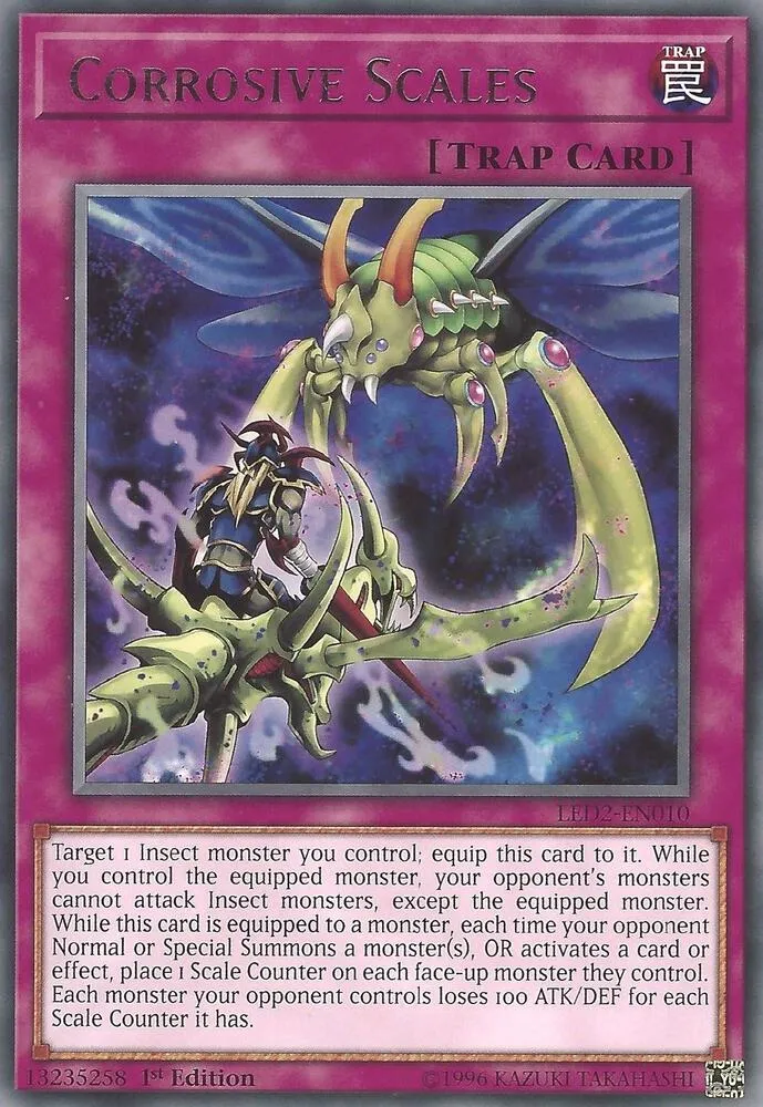 Corrosive Scales — Legendary Duelists: Ancient Millennium — Yu-Gi-Oh!