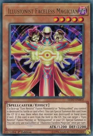 Magicien Illusionniste Anonyme — Legendary Duelists: Ancient Millennium — Yu-Gi-Oh!