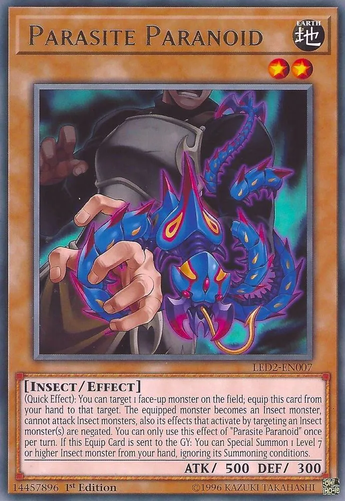 Parasite Paranoïaque — Legendary Duelists: Ancient Millennium — Yu-Gi-Oh!