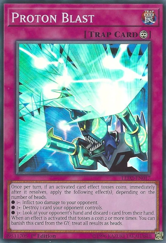 Proton Blast — Legendary Duelists: Ancient Millennium — Yu-Gi-Oh!