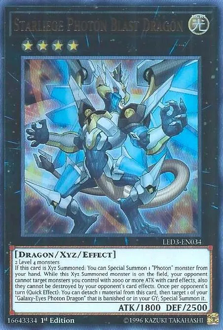 Starliege Photon Blast Dragon — Legendary Duelists: White Dragon Abyss — Yu-Gi-Oh!