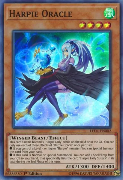 Harpie Oracle — Legendary Duelists: Sisters of the Rose — Yu-Gi-Oh!