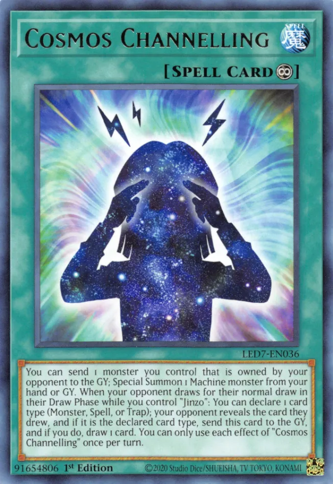 Cosmos Channelling — Legendary Duelists: Rage of Ra — Yu-Gi-Oh!