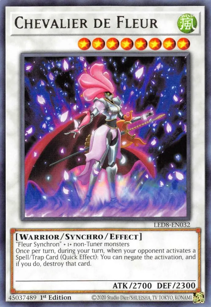 Chevalier de Fleur — Legendary Duelists: Synchro Storm — Yu-Gi-Oh!