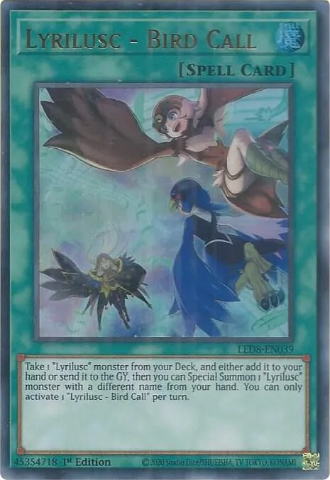 Lyrilusc - Bird Call — Legendary Duelists: Synchro Storm — Yu-Gi-Oh!