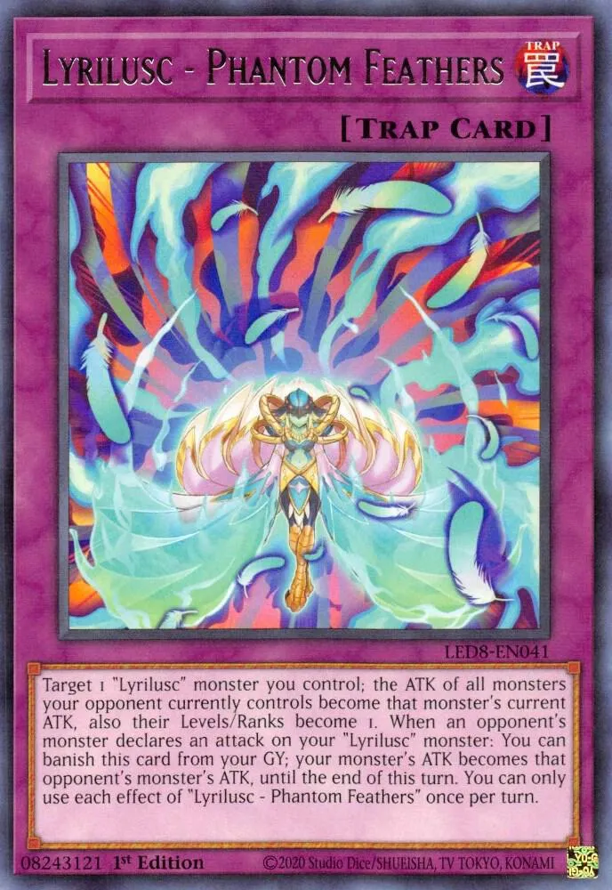 Lyrilusc - Phantom Feathers — Legendary Duelists: Synchro Storm — Yu-Gi-Oh!