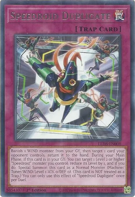 Speedroid Dupligate — Legendary Duelists: Synchro Storm — Yu-Gi-Oh!