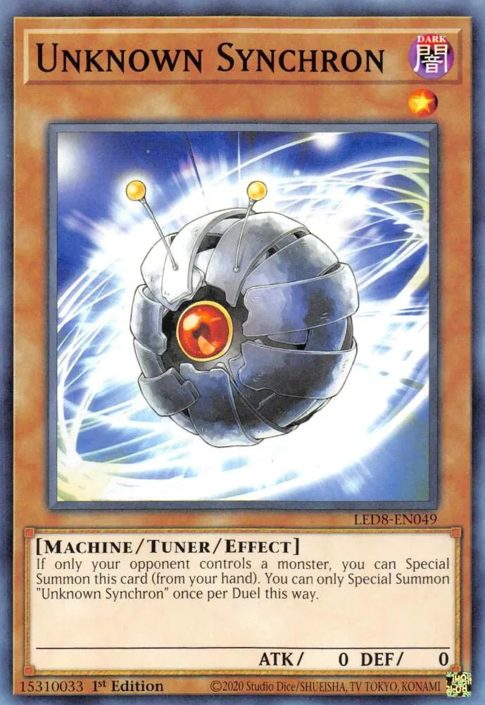 Unknown Synchron — Legendary Duelists: Synchro Storm — Yu-Gi-Oh!