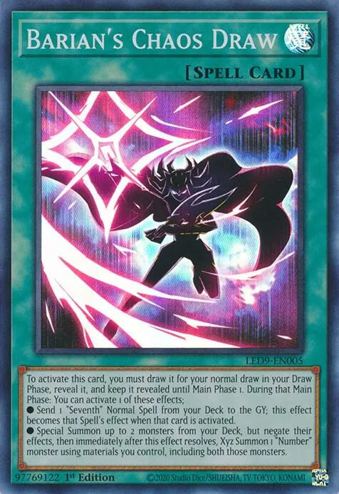 Barian's Chaos Draw — Legendary Duelists: Duels From the Deep — Yu-Gi-Oh!
