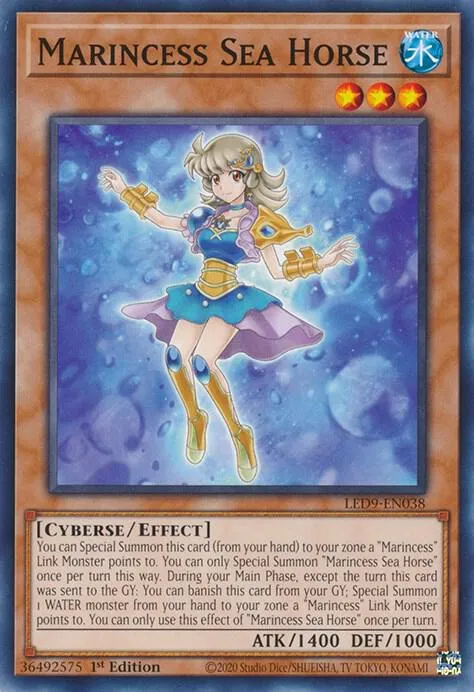 Marincess Sea Horse — Legendary Duelists: Duels From the Deep — Yu-Gi-Oh!