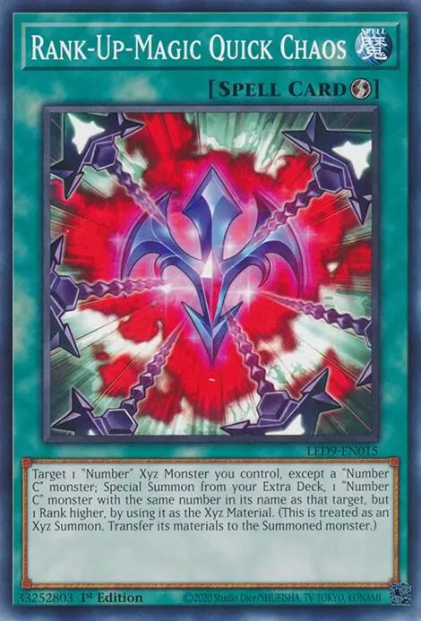 Rank-Up-Magic Quick Chaos — Legendary Duelists: Duels From the Deep — Yu-Gi-Oh!