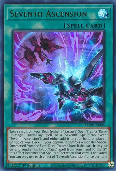 Seventh Ascension — Legendary Duelists: Duels From the Deep — Yu-Gi-Oh!