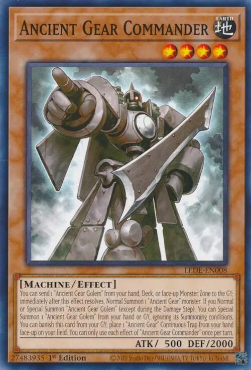 Ancient Gear Commander — Legacy of Destruction — Yu-Gi-Oh!