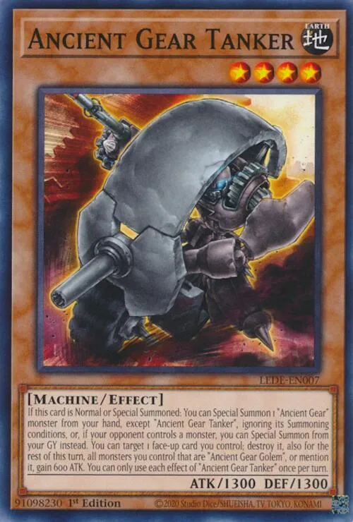 Ancient Gear Tanker — Legacy of Destruction — Yu-Gi-Oh!