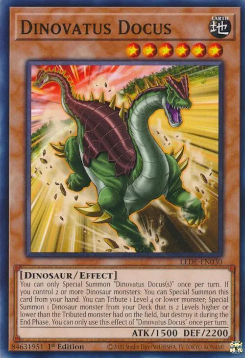 Dinovatus Docus — Legacy of Destruction — Yu-Gi-Oh!
