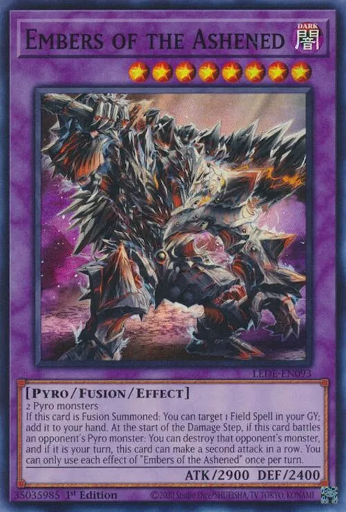 Embers of the Ashened — Legacy of Destruction — Yu-Gi-Oh!