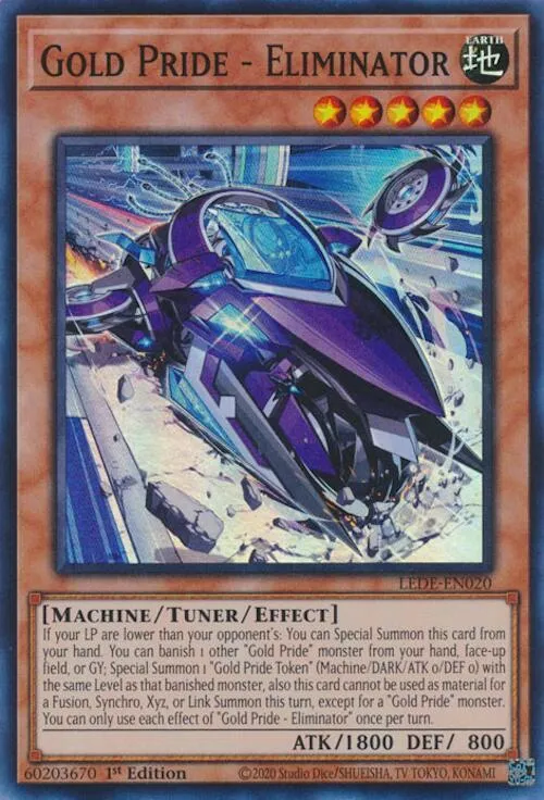Gold Pride - Eliminator — Legacy of Destruction — Yu-Gi-Oh!
