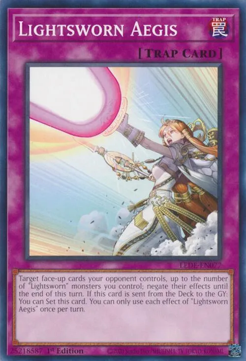 Lightsworn Aegis — Legacy of Destruction — Yu-Gi-Oh!