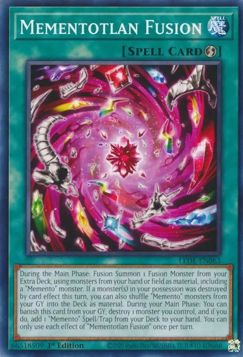 Fusion Mémentotlaine — Legacy of Destruction — Yu-Gi-Oh!